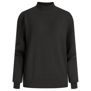 [샵앤]심플 여성 반폴라 긴팔 니트 티셔츠 BOM-WKN-1192-블랙