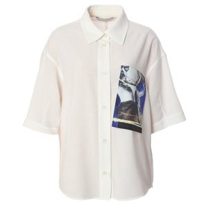 [안지크]프린팅포켓박시핏셔츠 AJ2BL5230