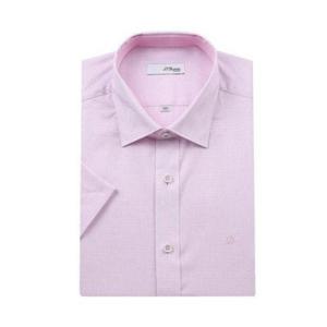 (듀퐁)25년 SS 신상 -SE5MM21HS314SPK(핑크)- 슬림핏 체크 반팔셔츠