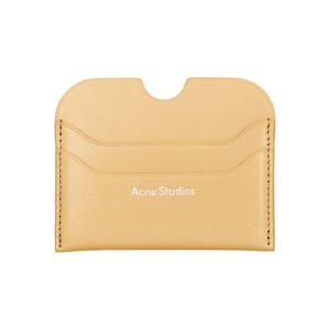 아크네스튜디오 CG0274 VANILLA YELLOW (ABV) 로고 카드지갑