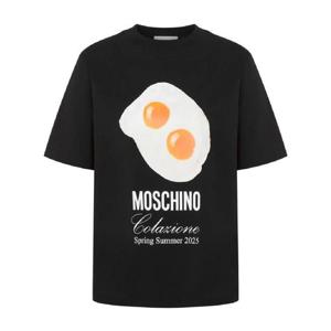 모스키노 그래픽 프린트 티셔츠 A07040541