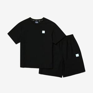 [휠라키즈]에센셜  우븐 상하셋업 (FK2FSG2203X_BLK)