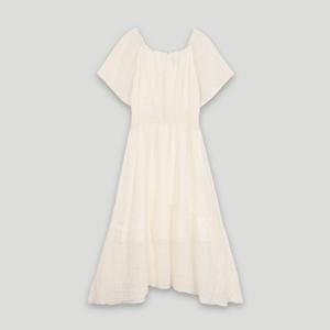 [코데즈컴바인] 셔링 프릴 원피스 (CKB-OP518W6)