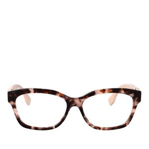 펜디 스퀘어 풀 림 토르토이즈쉘 안경테 FE50124I 054 56