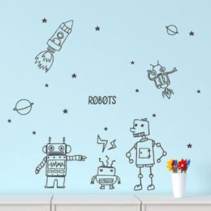 아트박스/낭만창고 ijs384-깡통로봇 친구들