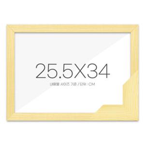 아트박스/퍼즐사랑 퍼즐액자 25.5x34 고급형 우드 미송