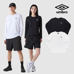 [엄브로] [30%OFF] 프레쉬 스몰로고 긴팔 티셔츠 UQ123CRL21