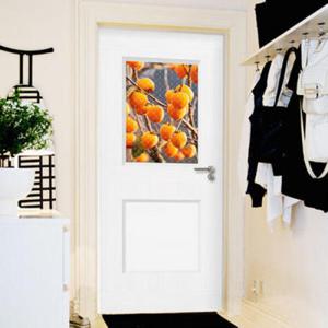 아트박스/꾸밈 ia786-창문패널싱그러운풍수감나무_현관문시트지