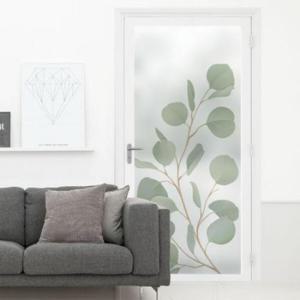 아트박스/꾸밈 eh347-심플유칼립투스_유리문시트지