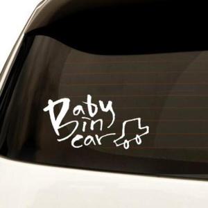 아트박스/원에이엠 1AM 자동차스티커 베이직 Baby in car 차