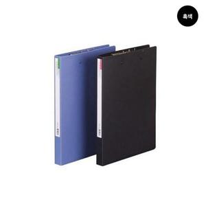 아트박스/오피스큐 PP더블레버크립화일 F435 7 A4 좌우상철 흑색