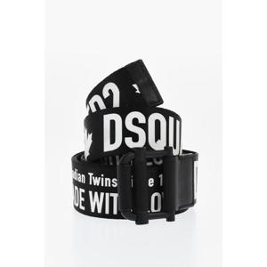 디스퀘어드2 패브릭 벨트 BEM0556 20200394 2124 Black White