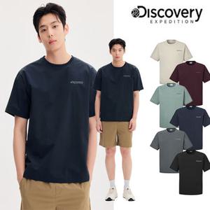 [백화점]디스커버리 25SS 이월/할인/공용/커플티/남성/여성/냉감소재/프레시벤트 우븐 반팔티셔츠 DXRS87053