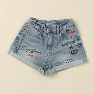 [지프키즈]여아 레터링 데님 쇼츠[130-155]KM2DPF801