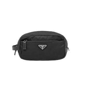 프라다 리나일론 앤 사피아노 레더 트래블 파우치 2NA819-2DMH-F00022NA819-064-F0002