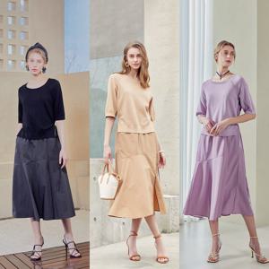 크레송 니트 배식 원피스 R2221OP06 (3컬러)