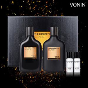 [보닌][LG생활건강]보닌 더캐릭터 블랙 남성기초화장품 2종기획(