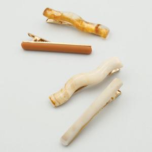 제이로렌 마블 웨이브 호마이카 집게핀 2pcs 세트 H01375