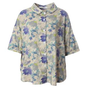 [안지크]블루플라워셔츠 AJ2BL5570