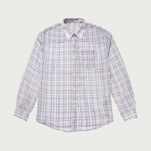 여성 폴리 체크 프린트 셔츠_551(10530-120-643-45)