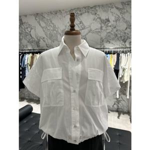 보브 VOV 포켓 포인트 코튼 블라우스 (71152605011)