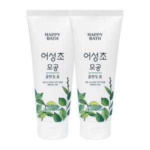 해피바스 어성초 모공 클렌징폼 200g x2