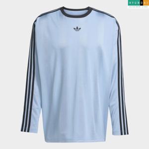 아디다스 현대백화점 [MAN] 아디컬러 자카드 롱 슬리브 저지 JX1517 인기긴팔티 [현대백화점 쇼핑백 증정]