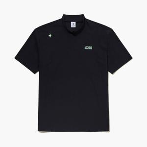 [르꼬끄골프] 남성 모크넥 세미오버핏 티셔츠 (GQ321MTS72)