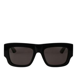 알렉산더맥퀸 블랙 렉탱귤러 다크 렌즈 선글라스 AM0449S 001 5