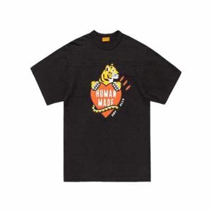 휴먼메이드 그래픽 반팔 티셔츠 블랙 HM30TE007 BK