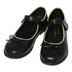 [빈HP] (BZ54AF01BK) 여아 블랙 퀼팅 구두 PG