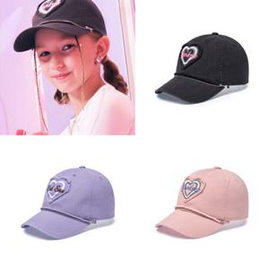 [MLB키즈DB] 여아 체인 장식 워싱 볼캡 3종 중 택 1(7FCPH015)