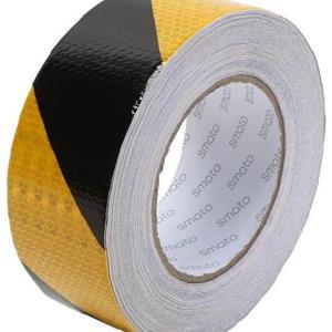130858 고휘도 위험 반사테이프 25m 황/흑
