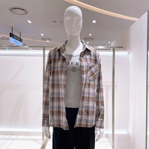 [비지트인뉴욕] 나시세트 체크 남방셔츠 VB9LS61