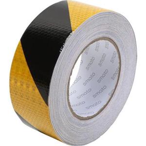 130859 고휘도 위험 반사테이프 50m 황/흑 윤활