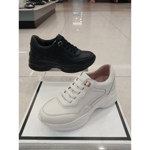 [엘칸토][엘칸토] 여성 소가죽 6cm 키높이 어글리스니커즈LCWS19