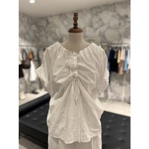 보브 VOV 크링클 셔링 포인트 블라우스 (71153607021)