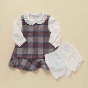 [쇼콜라]펄체크원피스SET[TTMWOE084I]