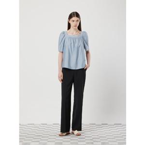 [CC콜렉트] 스퀘어넥 셔링 블라우스 (C253MSC009)