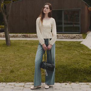 [25 F W] 잇미샤 스트레이트핏 데님 팬츠 ITP8ZDP800