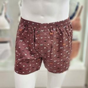 [엘르] 110) 80수 진브라운 도그본 남성 트렁크 EEMTK741DBR