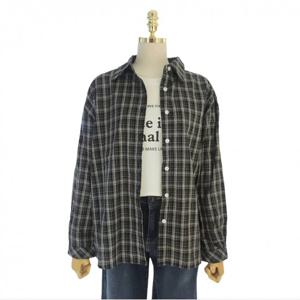 abfz  (AZZ4HB34) 카라넥 체크셔츠