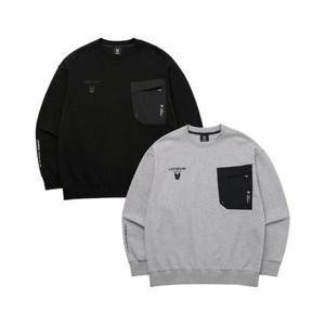 라이프워크긴팔티 CQK LW243MT350 포켓배색 양면지 MTM