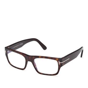 톰포드 렉탱귤러 토르토이즈쉘 풀 림 안경 FT6034 B 54052 052