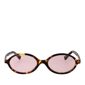 미우미우 하바나 미엘 아세테이트 오벌 선글라스 0MU 04ZS 14L4