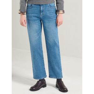 [빈폴레이디스] 스트레이트 기모 데님 블루 (BF5921E14P)