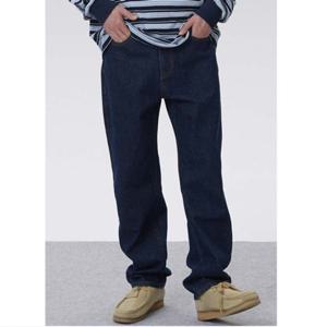 [플랙진] PJTF5SZM413남성 STRAIGHT ONE-WASHED JEANS 레귤러 스트레이트 핏