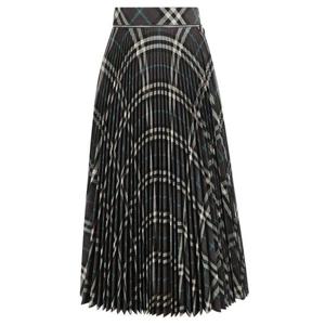 버버리 스퀘어 롱 스커트 8093010 C1213 Black