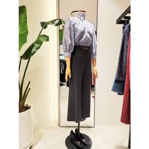 [모조에스핀] 차콜 로고 장식 팬츠 (J253XSA013)