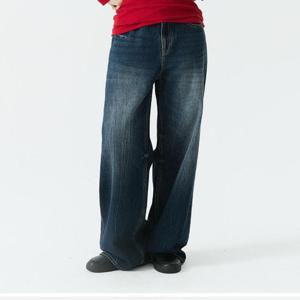 잠뱅이 HC09 공용  다크인디고  릴렉스드 와이드핏 AP3DLG 683  LG633